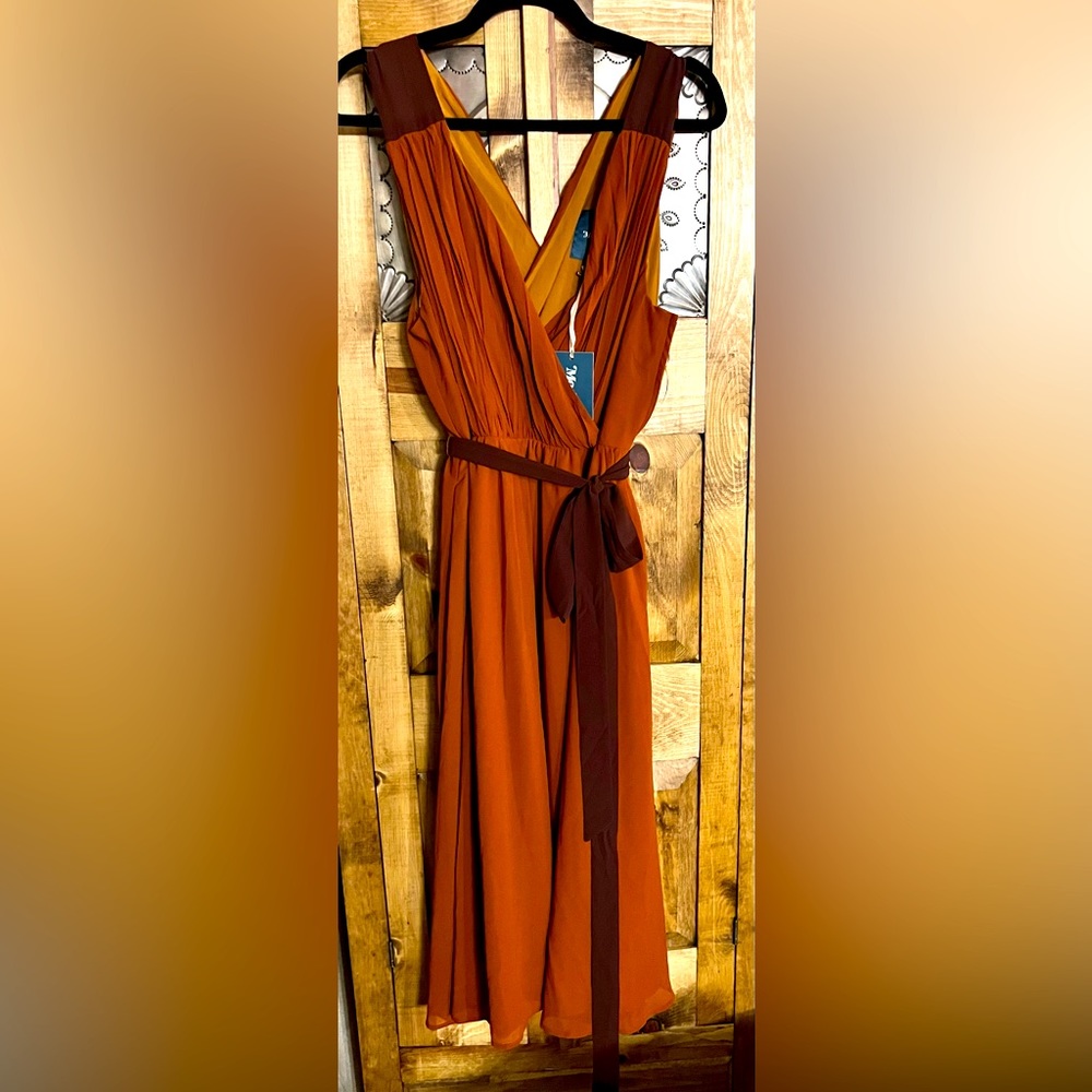 ModCloth Wholly Romantic midi dress, size XL